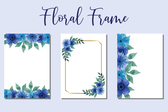 Blue Floral Frame Images – Browse 286,224 Stock Photos, Vectors, and Video  | Adobe Stock