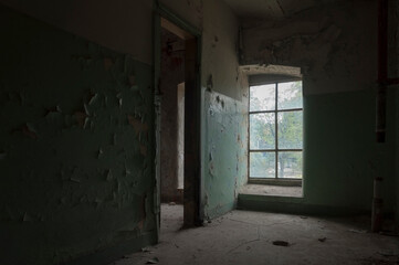 Abandoned alcohol factory in Warsaw