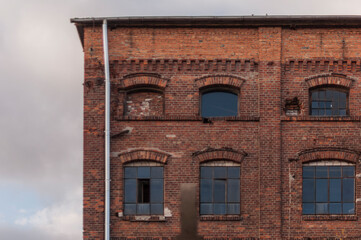 Abandoned alcohol factory in Warsaw