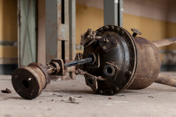 Abandoned alcohol factory in Warsaw