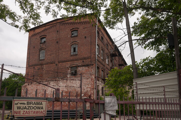 Abandoned alcohol factory in Warsaw