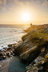 Sunset on the Kermorvan cap