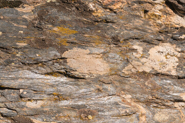 uneven surface rock on the mountain