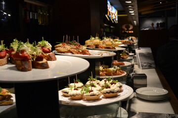 Tapas Bar in Barcelona Spain Spanish Food Fingerfood