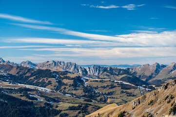 peaks of Gastlosen in Berner Oberland