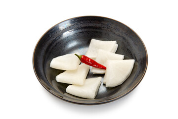 大根の千枚漬け