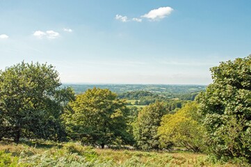 Fototapeta premium Scenic views around the Malvern hills.