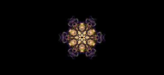 chandelier in the dark