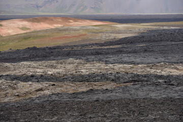 Hverir geothermal area in Myvatn, Iceland