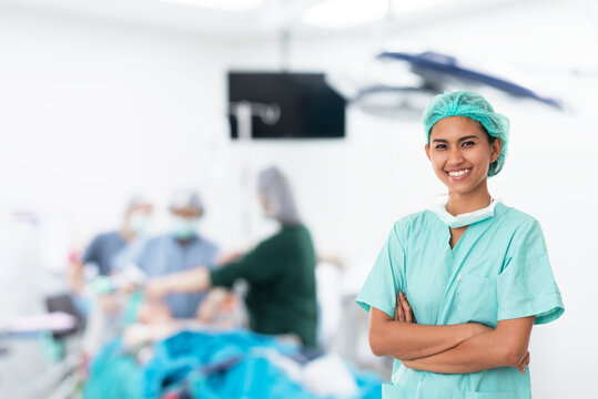 an indian young woman surgeon