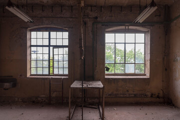 Abandoned alcohol factory in Warsaw