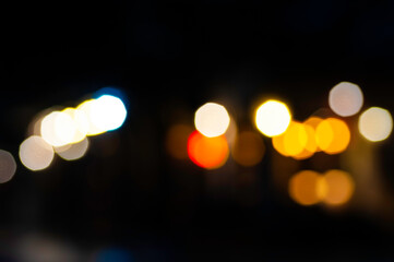 Blur light bokeh use for background