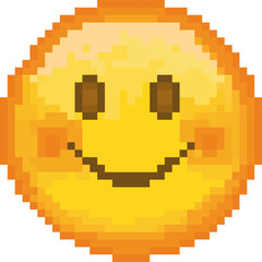 Obraz premium Vector emoji. Smiling face. Smile vector emoji. Happy emoticon. Cute emoticon isolated on white background.