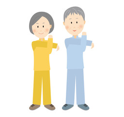 準備体操　シニア