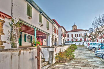 La Bastide-Clairence, France, HDR Image