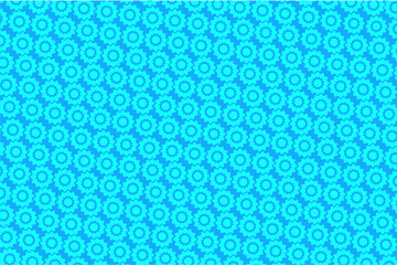 Fototapeta na wymiar seamless pattern with blue circles