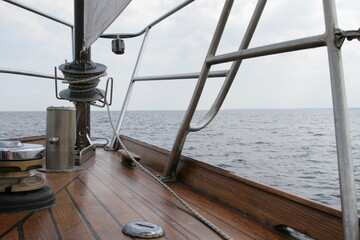 sailing boat on the sea