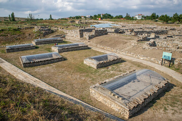 Alacahöyük is one of the most important central regions of the Hittites, covering structures...