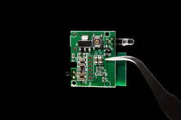 Internet of Things (IoT) system on a chip (SOC) integrated circuit computer with small microchip...