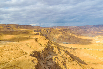 Fototapeta na wymiar Masada National Park, Judea, Israel