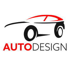 Automobile car sales or retail logo