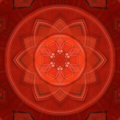patterns and hexagonal designs based on black control knob with white numbers 30 60 90 120 on a vivid red background