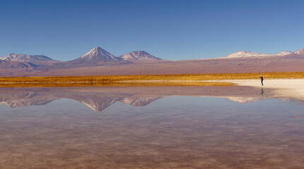 View of Laguna Cejar in the Atacama Desert, Antofagasta, Chile © Bianca