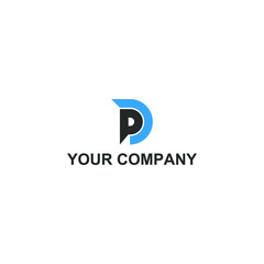 pd icon vector logo design. pd template quality logo symbol inspiration