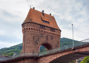 Fototapeta premium gate house in Miltenberg