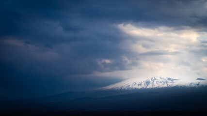 Mt Ararat from Khor Virap, Armenia.