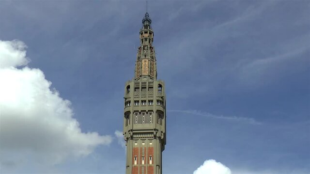 Lille Belfry, Nord-Pas-de-Calais, France.