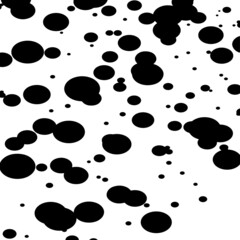 Naklejka na ściany i meble Vector abstract simple pattern for your game or background. Dots, spots and freckles