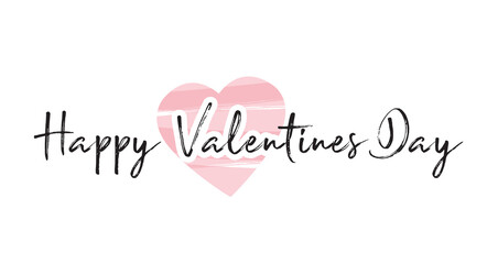 Happy valentine's day pink pattern. Happy valentine's day lettering in pink heart. Pink heart happy valentines day pattern. 