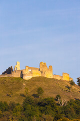 Obraz premium Branc ruins near Myjava, Western Slovakia, Slovakia