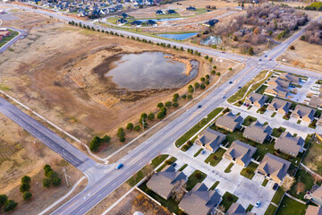 central plains suburban city streets