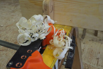 Handarbeit Holz Hobel Tischlerei 