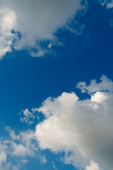 blue sky with clouds