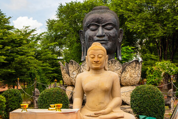 Buddha Sculpture in Ayutthaya Thailand Southeast Asia
