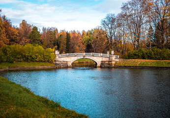 Obraz premium autumn in the park