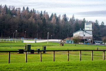 Cartmel Racecourse, Cumbria.