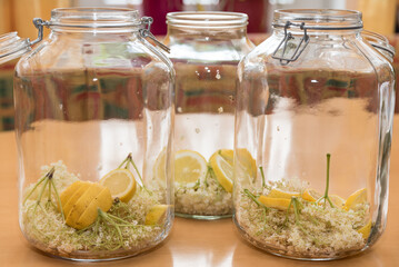 Elderberry Syrup Homemade With Elderflower And Lemon