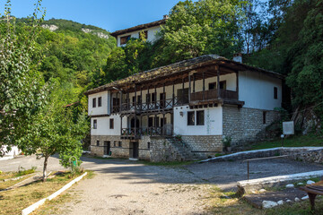 Fototapeta na wymiar Cherepish Monastery of The Assumption, Bulgaria