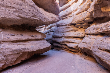 Beautiful landscape along the famous White Owl Canyon trail