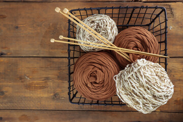 yarn and knitting