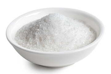 Fototapeta na wymiar White granulated sugar.