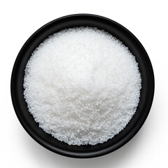 White granulated sugar.