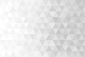 Abstract background pattern, triangle shape and diamond shape. Elegant white gradient style. Vector illustration.