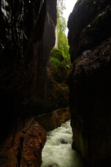 waterfall in the canyon