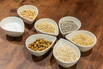 雑穀　穀物　実　豆類