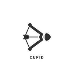 cupid icon vector illustration. cupid icon glyph design.
